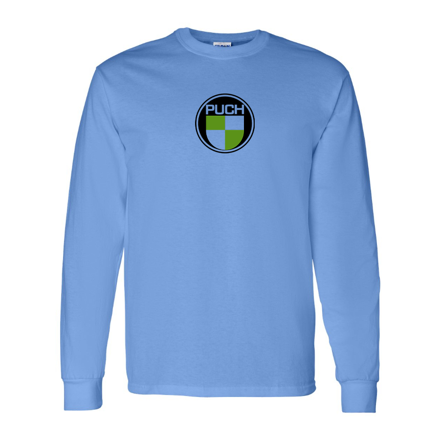 Men's Puch Logo Cotton Long Sleeve T-Shirt