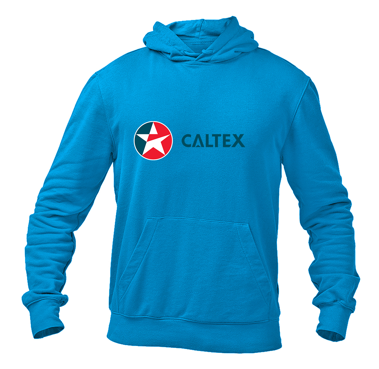 Men's Caltex Gas Station  Softstyle Midweight Hooded Sweatshirt