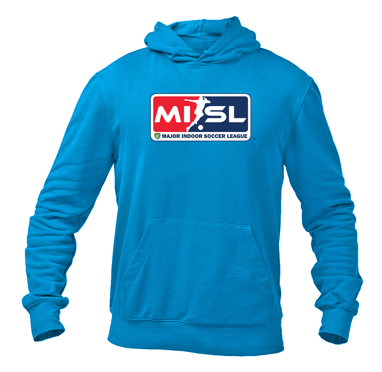 Men's Major Indoor Soccer League Logo Pullover Hoodie