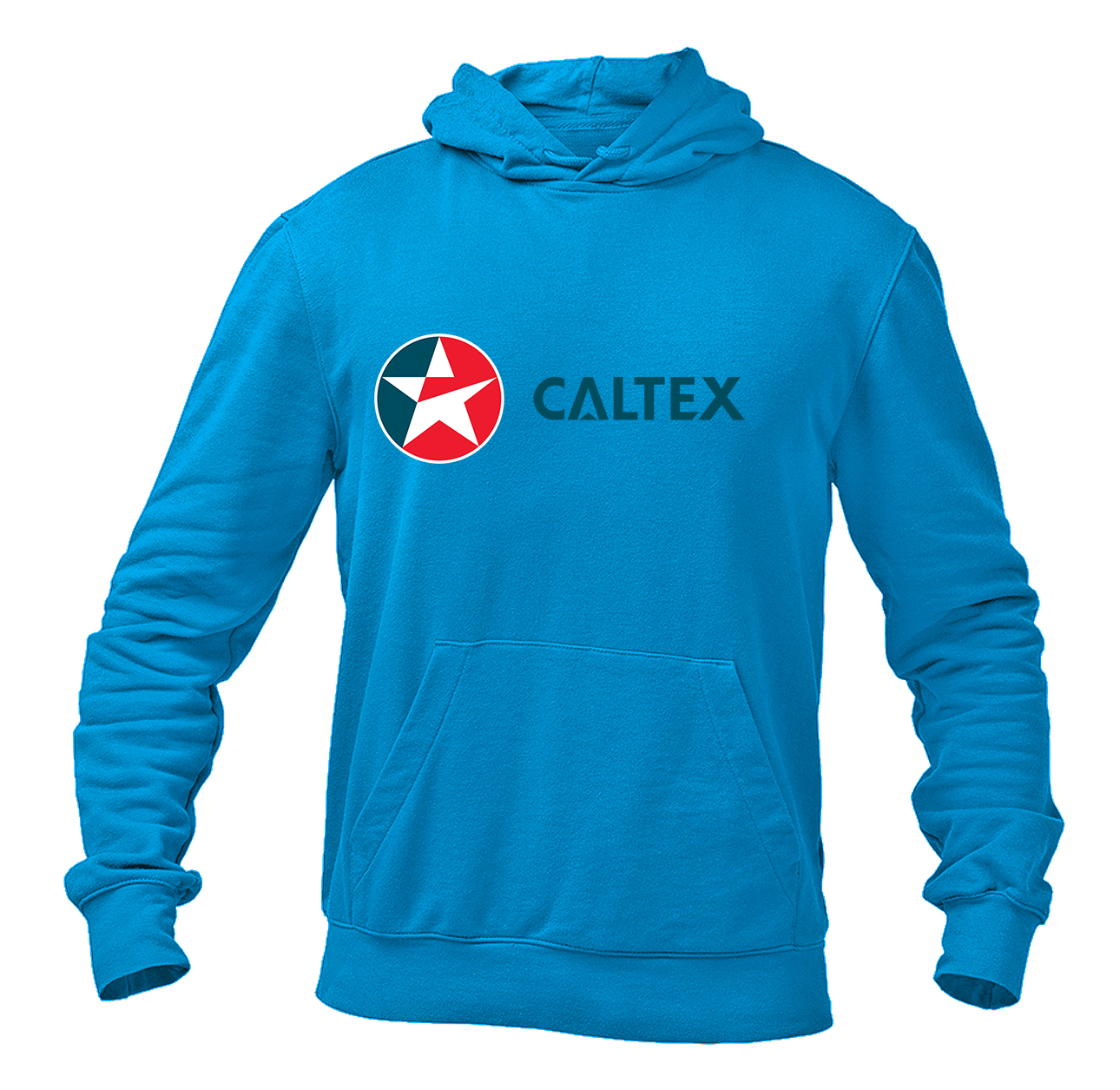 Men's Caltex Gas Station  Softstyle Midweight Hooded Sweatshirt
