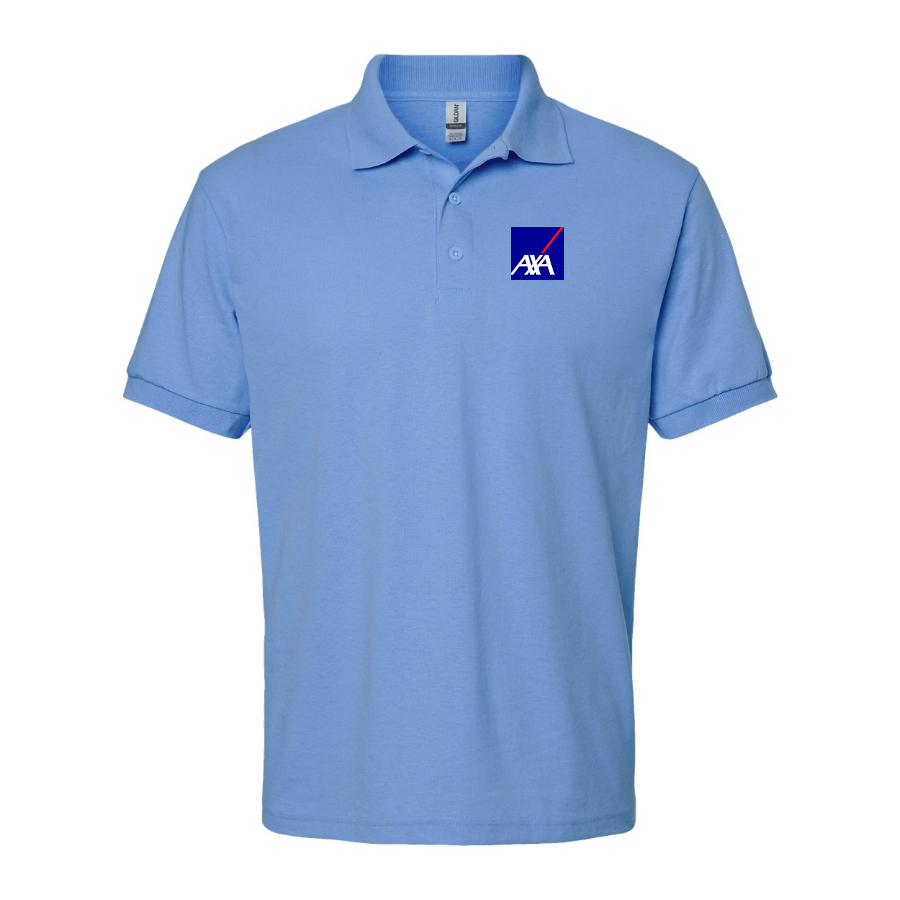 Men's Axa Logo Dry Blend Polo