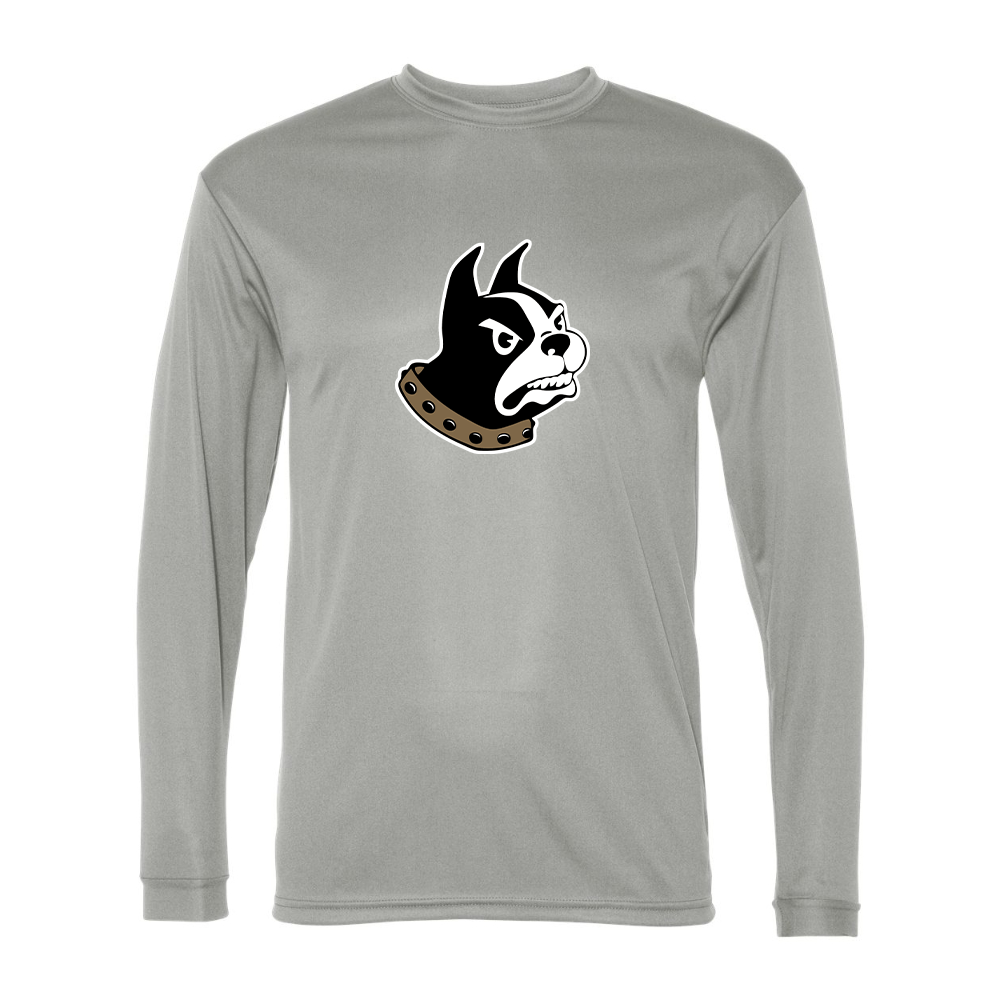 Men's Woffrd Terriers Performance Long Sleeve T-Shirt