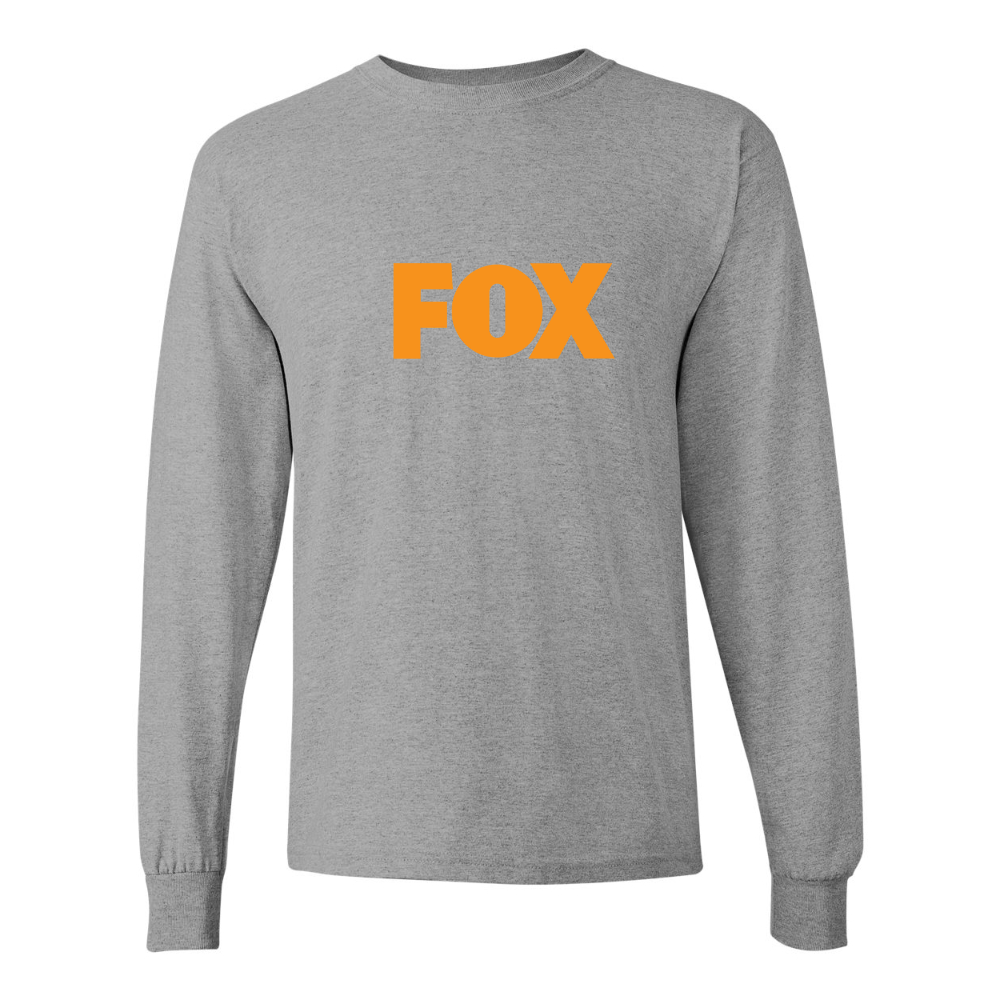 Men's  Fox  Gildan Heavy Cotton Long Sleeve T-Shirt