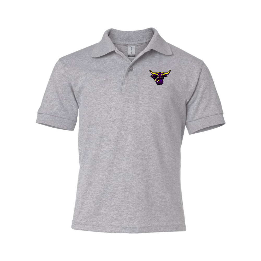 Youth Minnesota State Mavericks Gildan Dry Blend Jersey Polo
