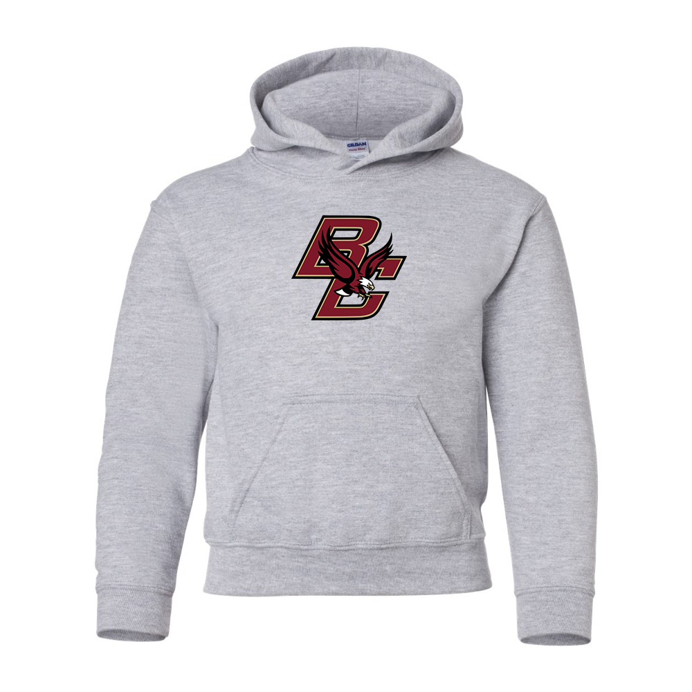 Youth Boston College Eagles Gildan Heavy Blend  Hooded Sweatshirt