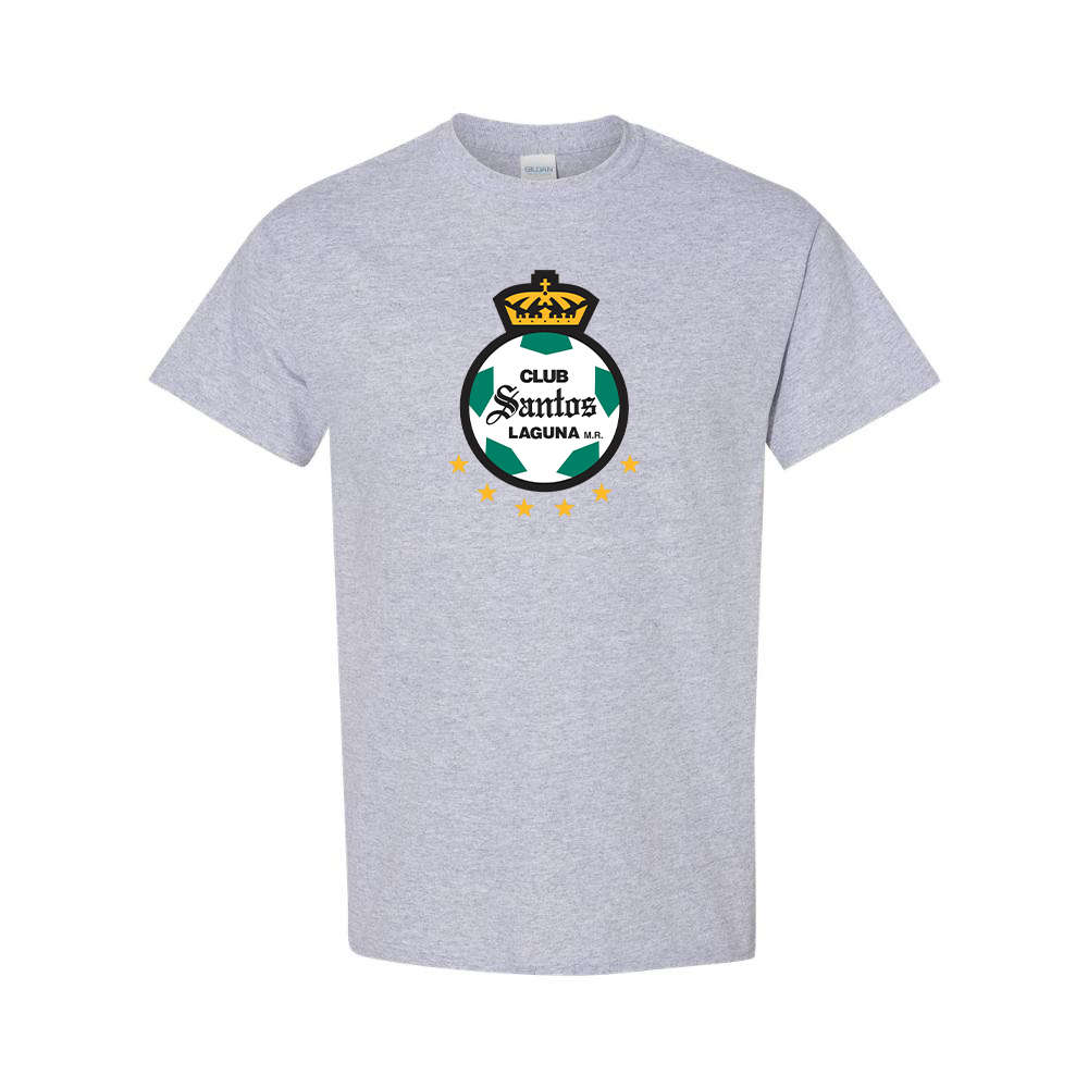 Men's Santos Laguna Soccer Gildan Heavy Cotton T-Shirt