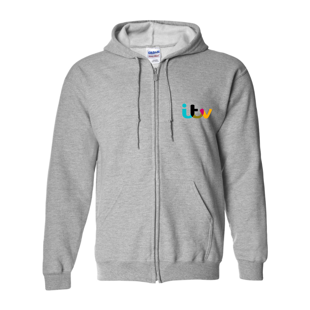 Men's Itv  Gildan  Heavy Blend Full Zip Hooded Sweatshirt