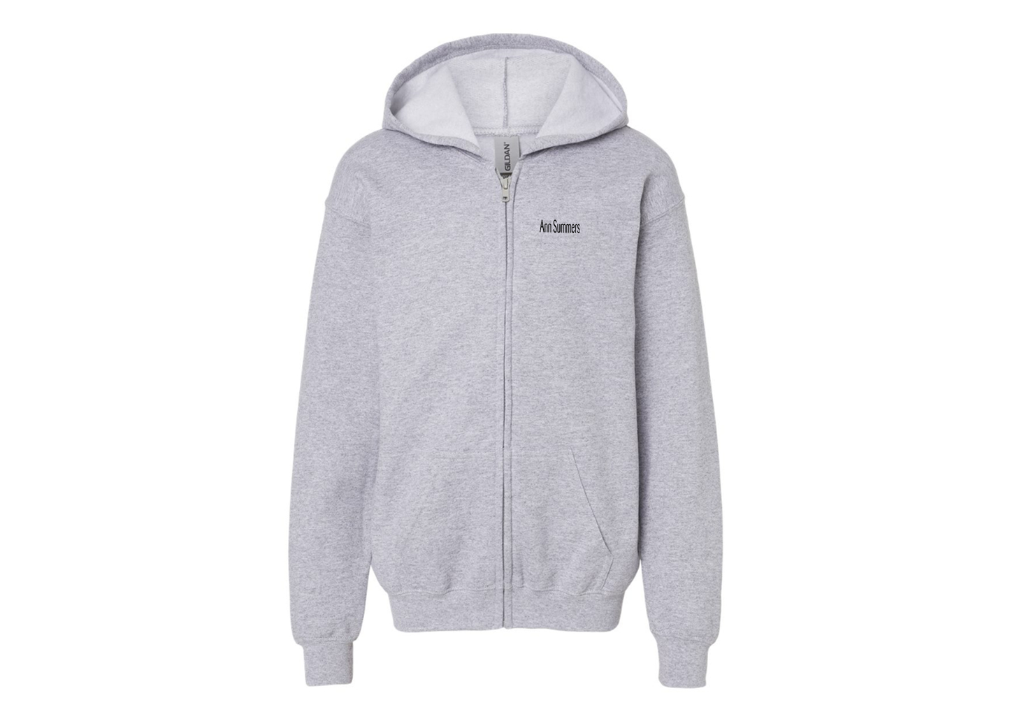 Youth Ann Summers Gildan Heavy Blend Full Zip Hooded Sweatshirt