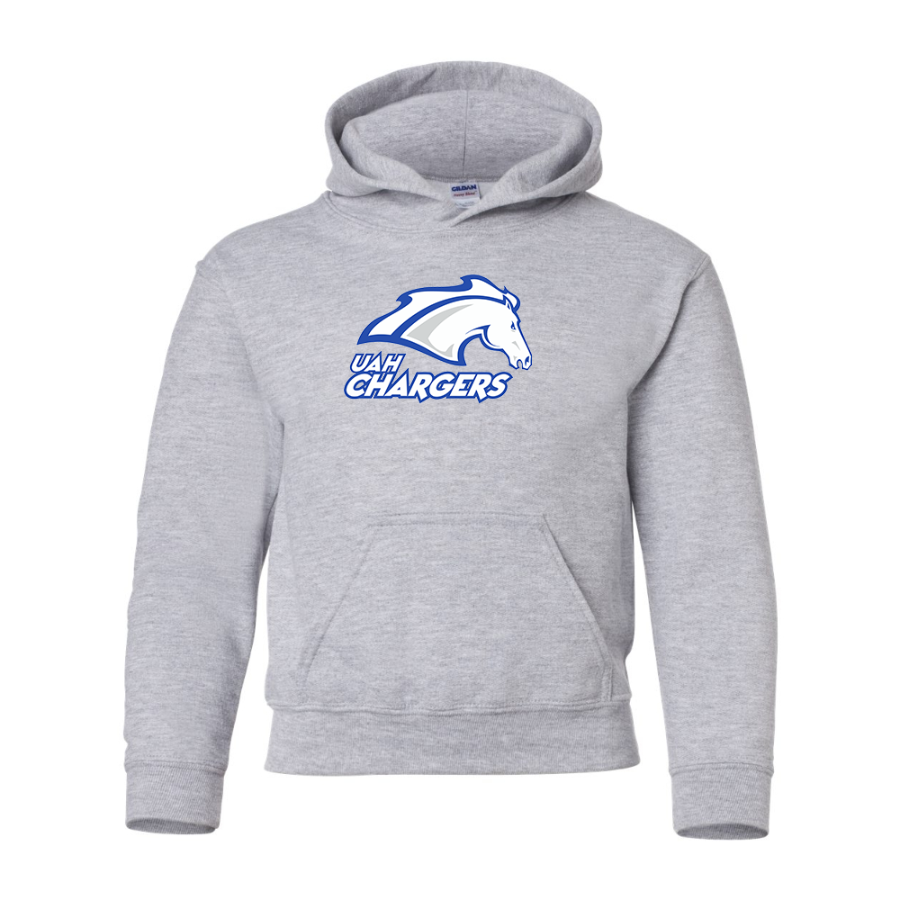 Youth Alabama Huntsville Chargers Gildan Heavy Blend  Hooded Sweatshirt