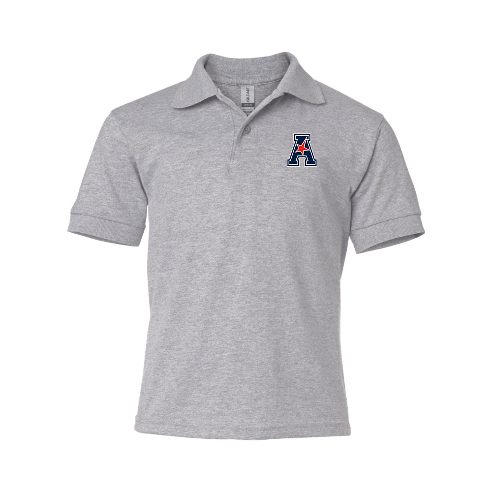 Youth    American Athletic Conference  Gildan Dry Blend Jersey Polo