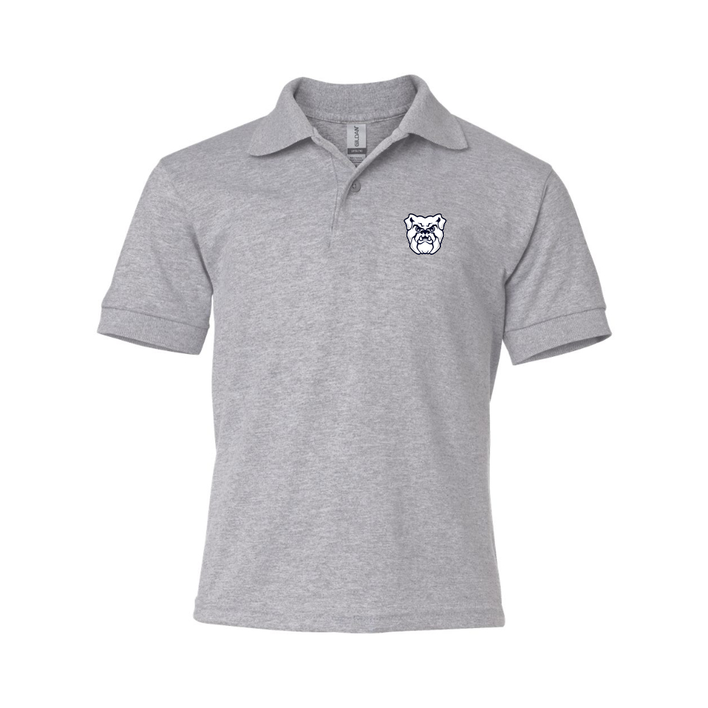 Youth Butler Bulldogs  Gildan Dry Blend Jersey Polo