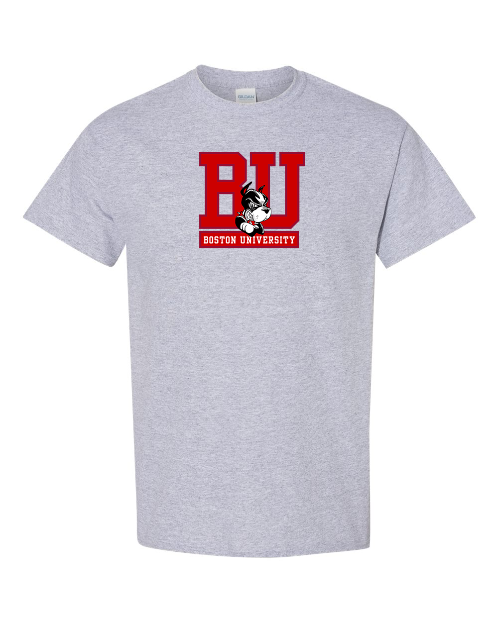 Men's Boston University Terriers   Gildan Heavy Cotton T-Shirt