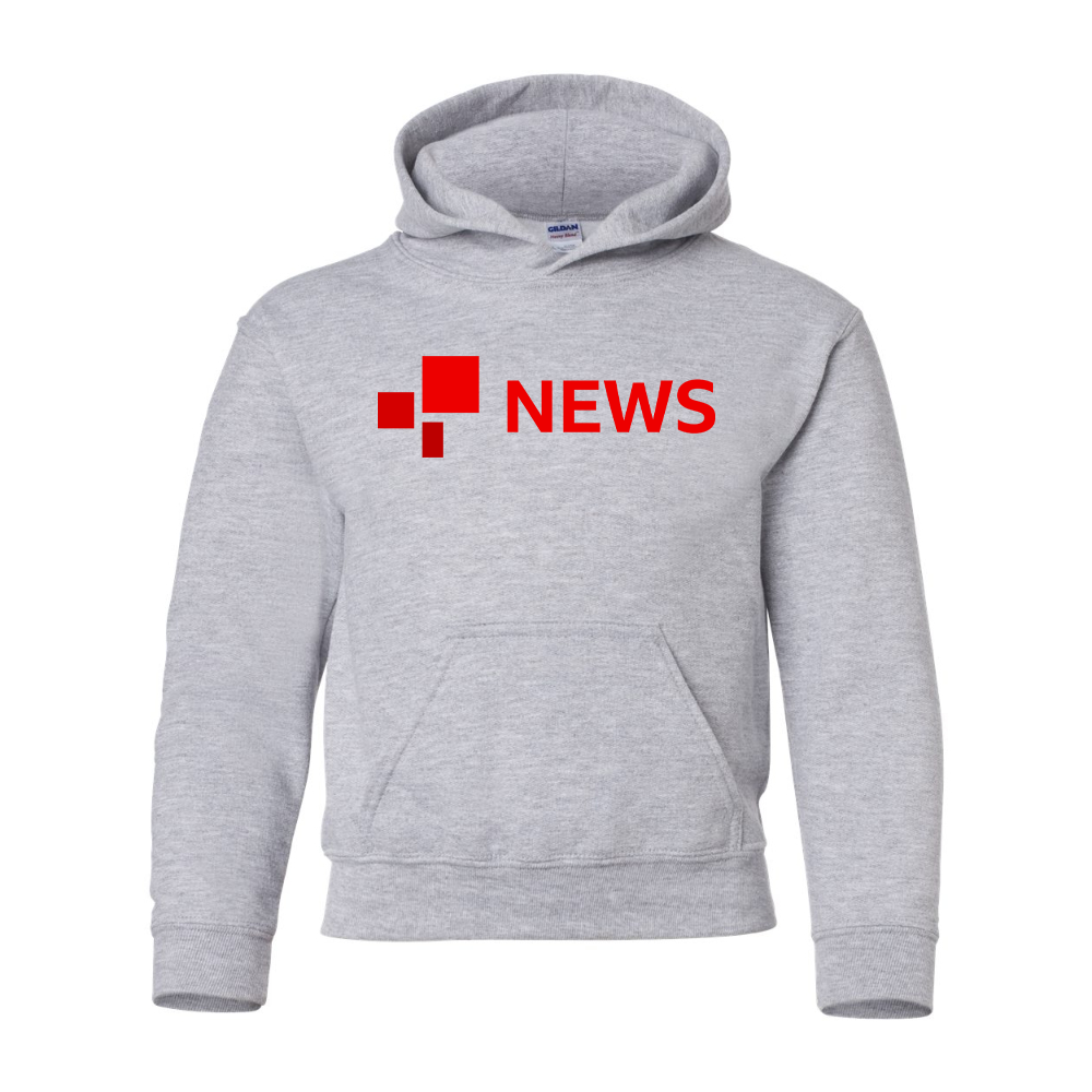 Youth  BBC News  Gildan Heavy Blend  Hooded Sweatshirt