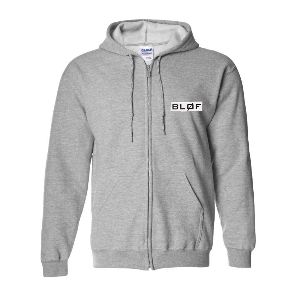 Men's   BLØF   Gildan  Heavy Blend Full Zip Hooded Sweatshirt