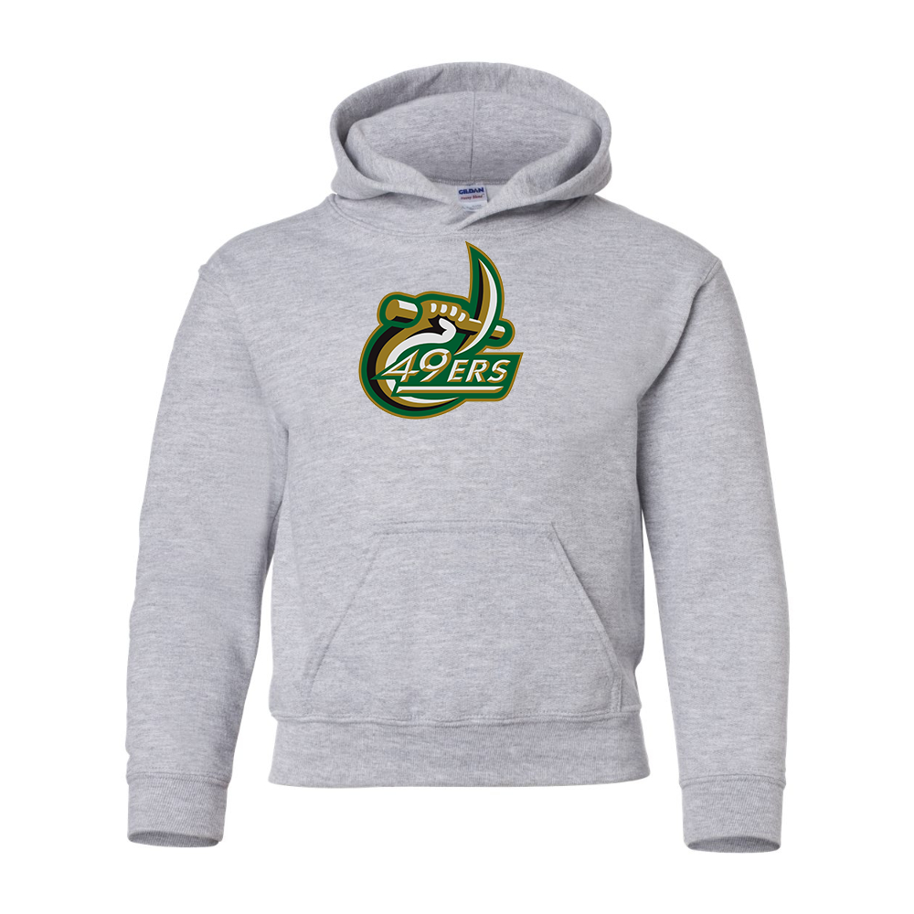 Youth  Charlotte 49ers Gildan Heavy Blend  Hooded Sweatshirt