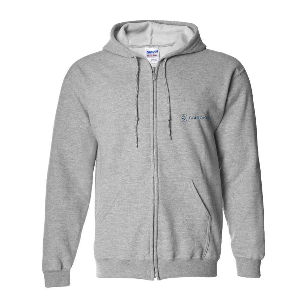 Men's Careprod  Gildan  Heavy Blend Full Zip Hooded Sweatshirt