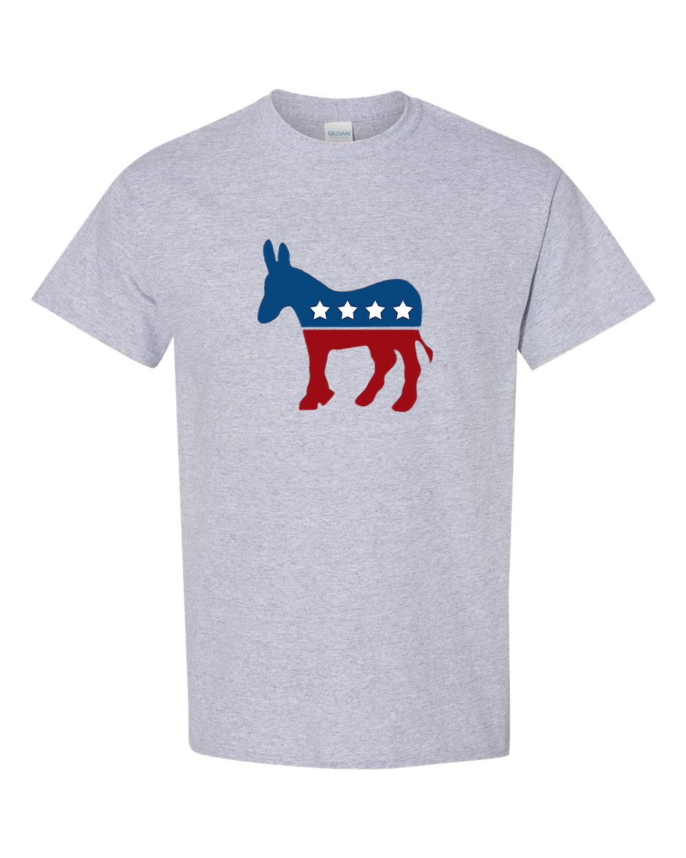 Men's Democrat Election Symbol Gildan Heavy Cotton T-Shirt