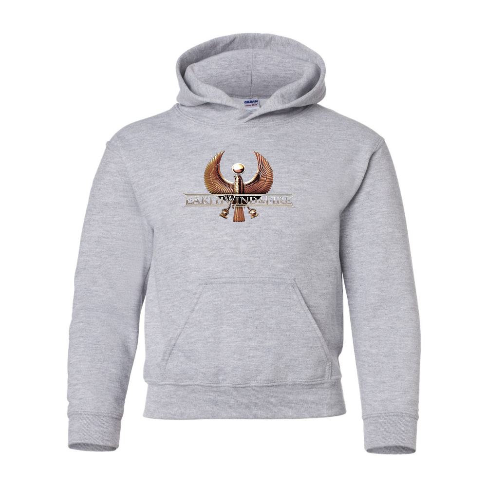 Youth Earth Wind & Fire  Gildan Heavy Blend  Hooded Sweatshirt