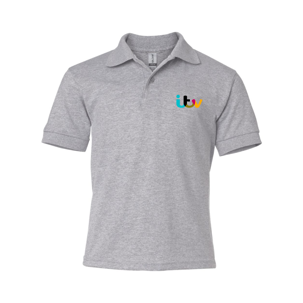 Youth  Itv  Gildan Dry Blend Jersey Polo