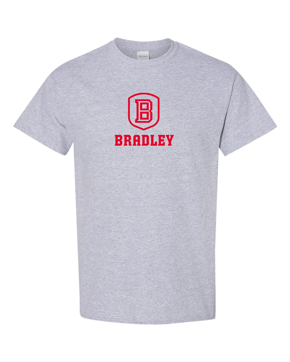 Men's Bradley Braves   Gildan Heavy Cotton T-Shirt