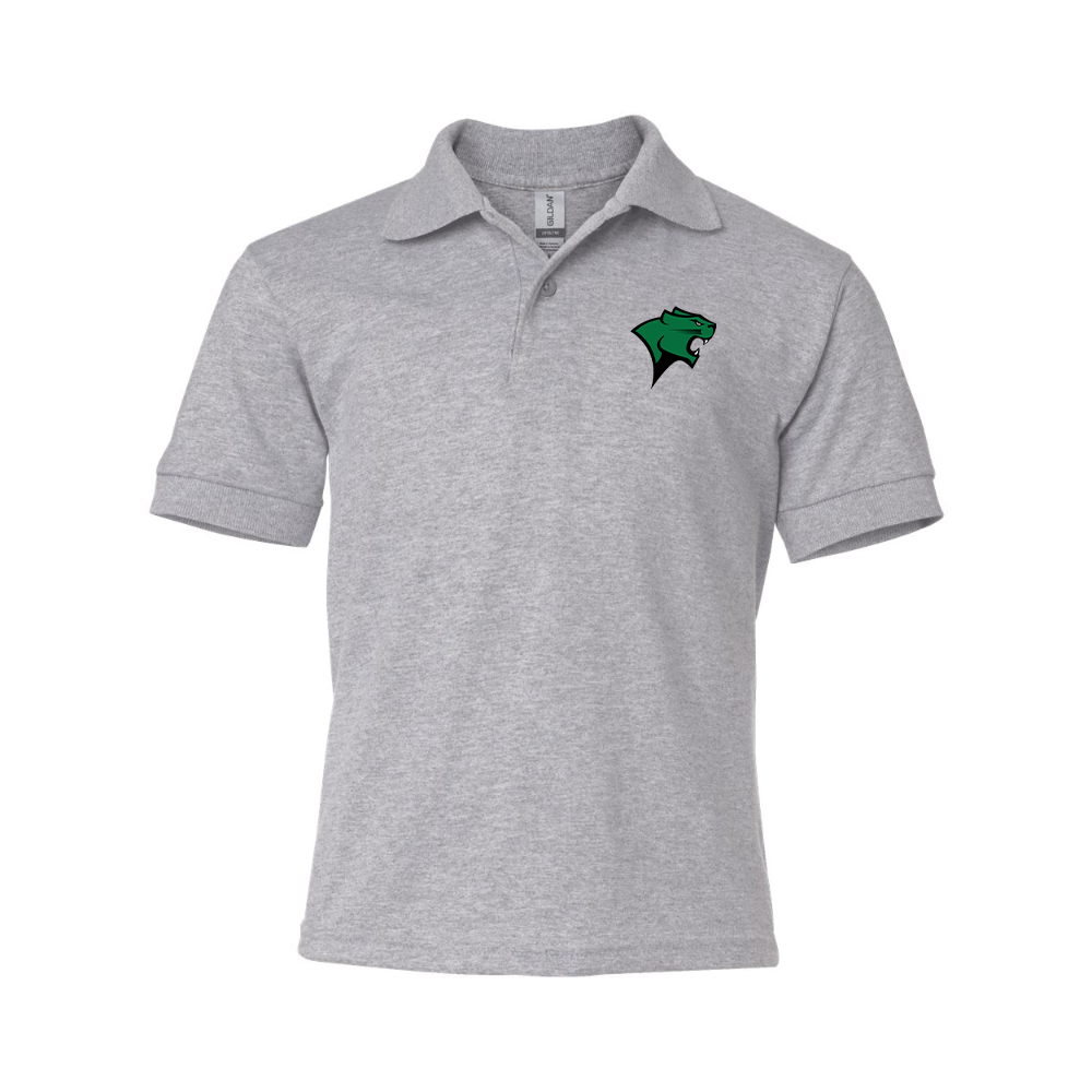 Youth Chicago State Cougars  Gildan Dry Blend Jersey Polo