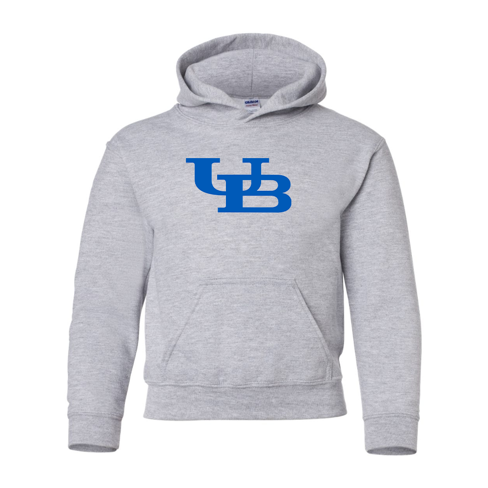 Youth  Buffalo Bulls   Gildan Heavy Blend  Hooded Sweatshirt