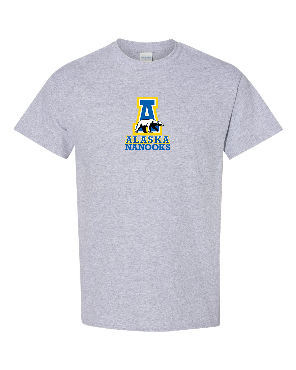 Men's Alaska Nanooks Gildan Heavy Cotton T-Shirt