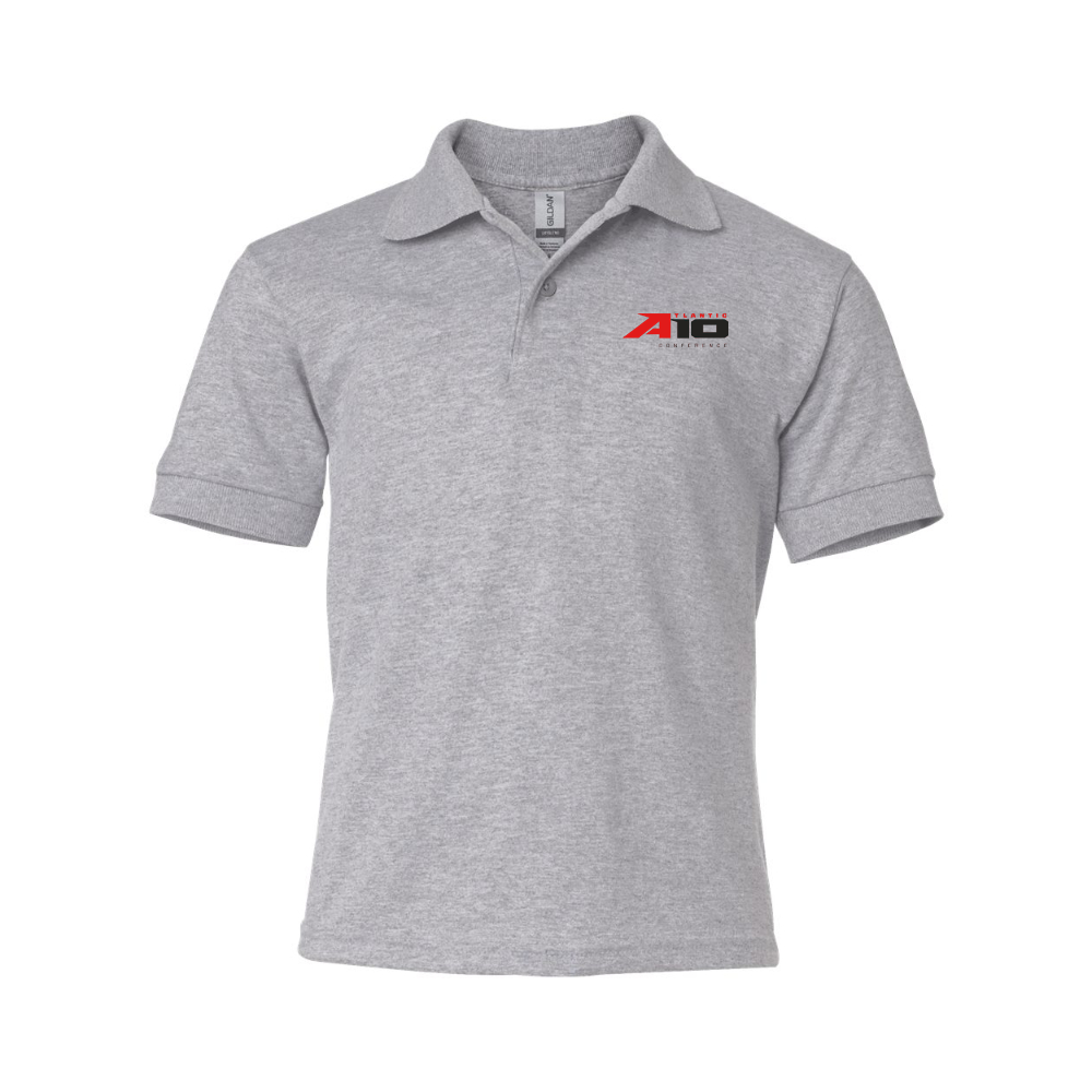 Youth  Atlantic 10 Conference  Gildan Dry Blend Jersey Polo