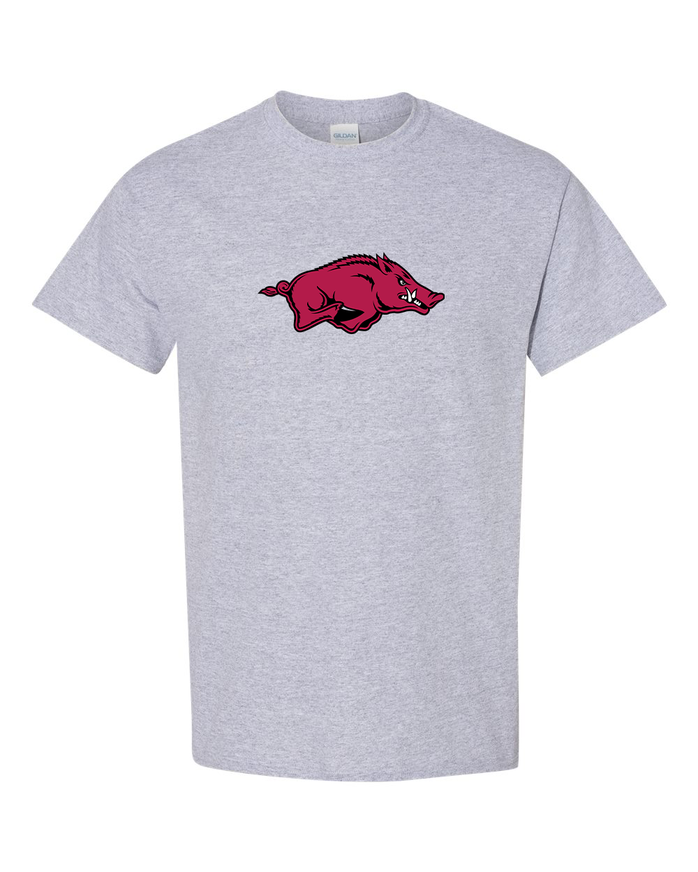 Men's  Arkansas Razorbacks Gildan Heavy Cotton T-Shirt