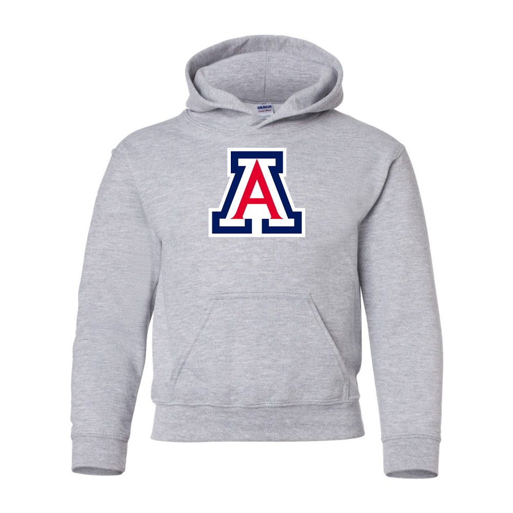 Youth  Arizona Wildcats Gildan Heavy Blend  Hooded Sweatshirt