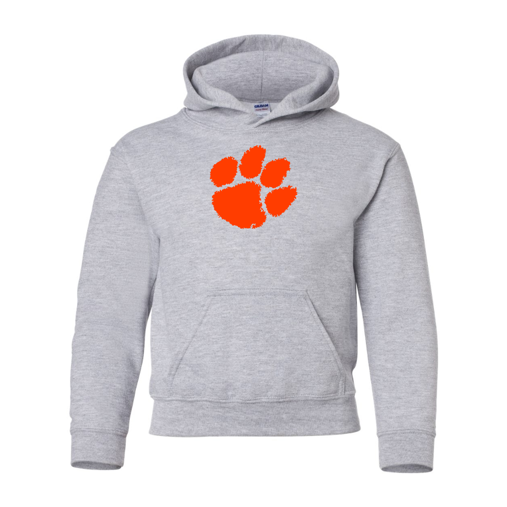 Youth Clemson Tigers Gildan Heavy Blend  Hooded Sweatshirt