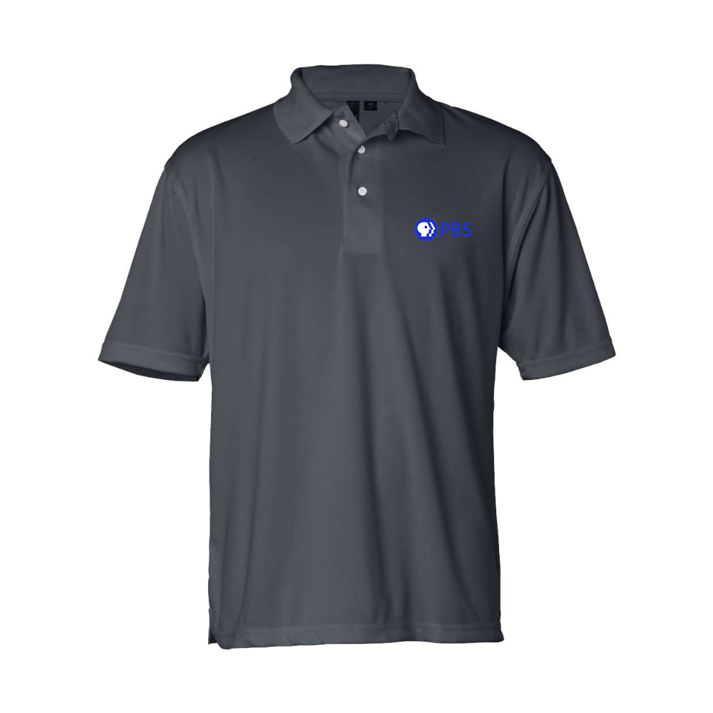 Men's  PBS Blue  Sierra Pacific Moisture Free Mesh Polo