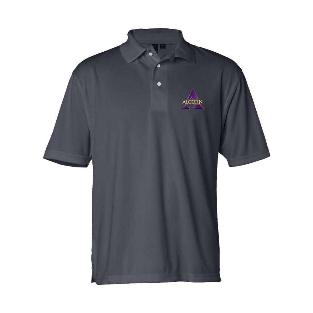 Men's Alcorn State Braves  Sierra Pacific Moisture Free Mesh Polo