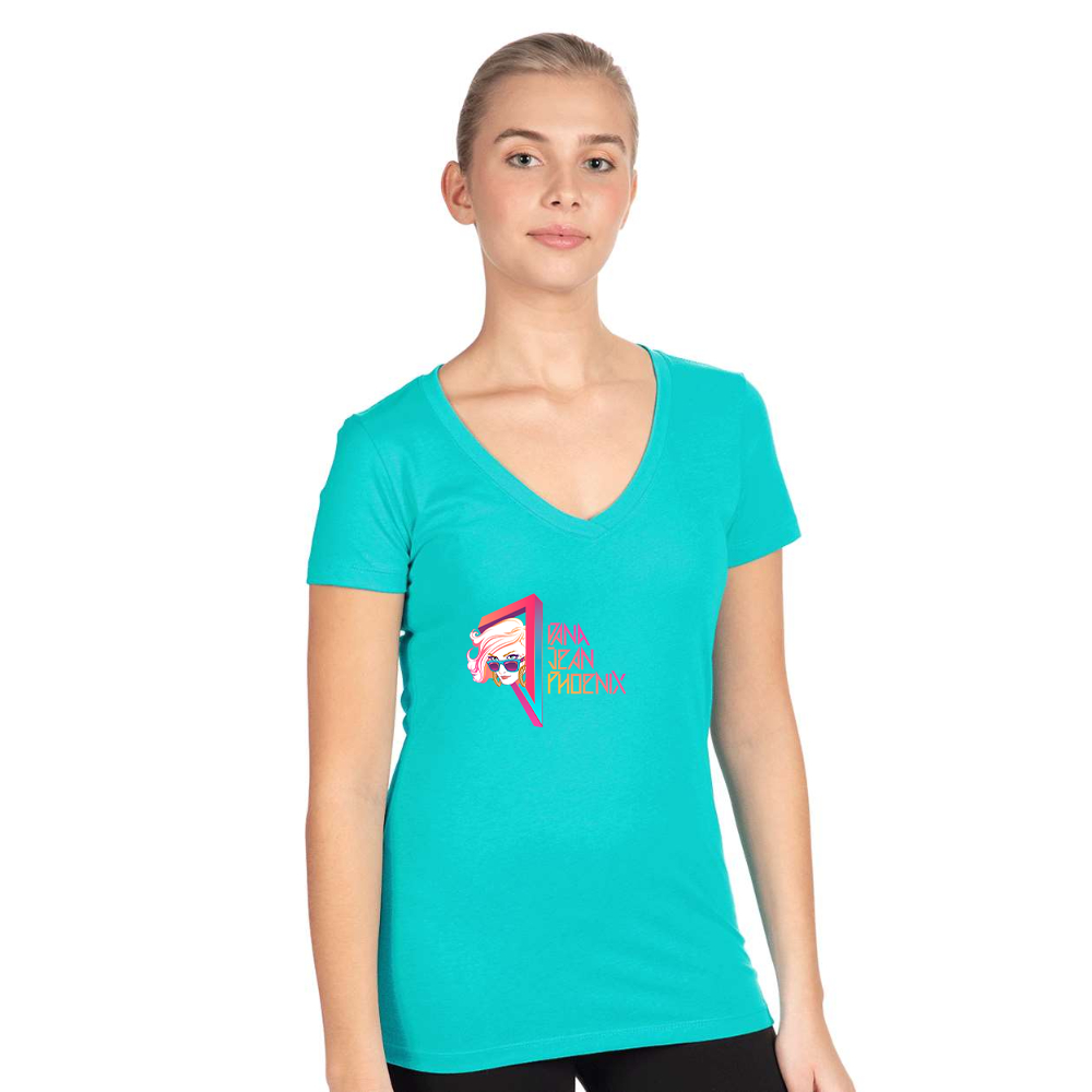 Women's Dana Jean Phoenix Next Level V-Neck T-Shirt