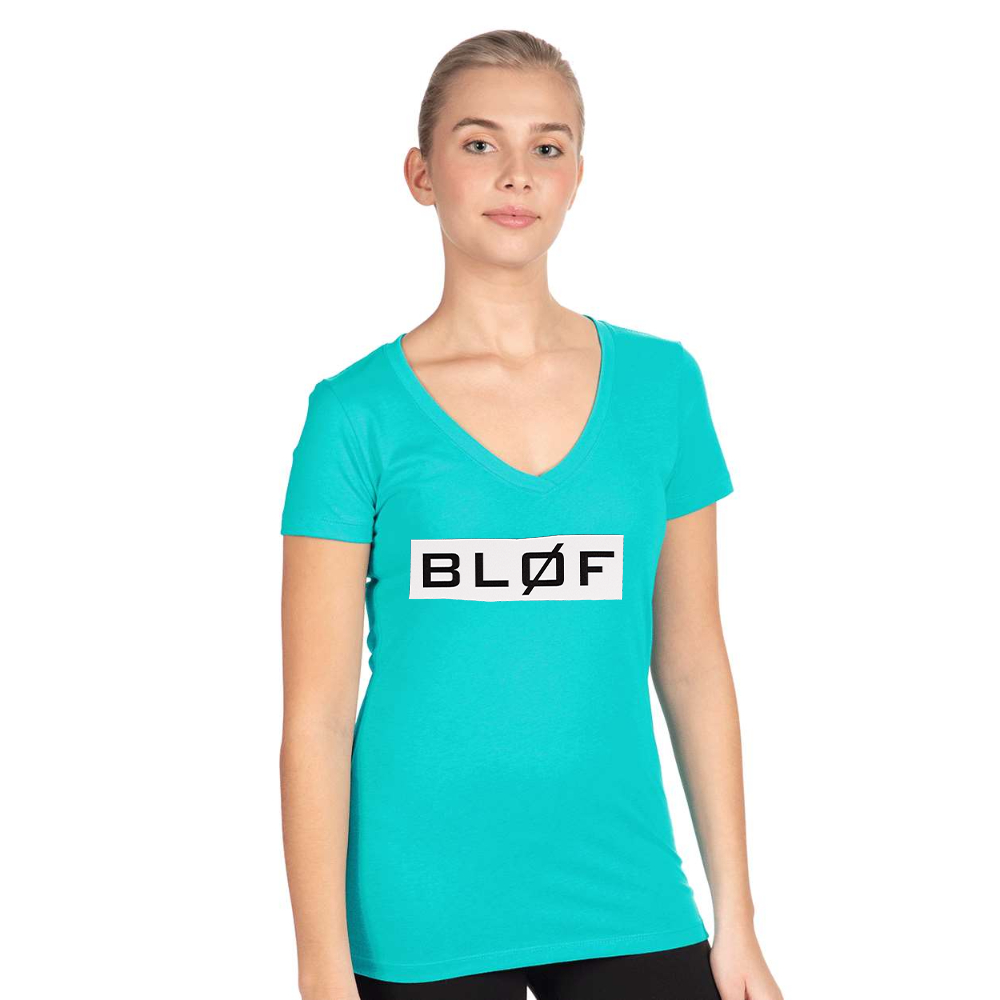 Women's BLØF   Next Level V-Neck T-Shirt