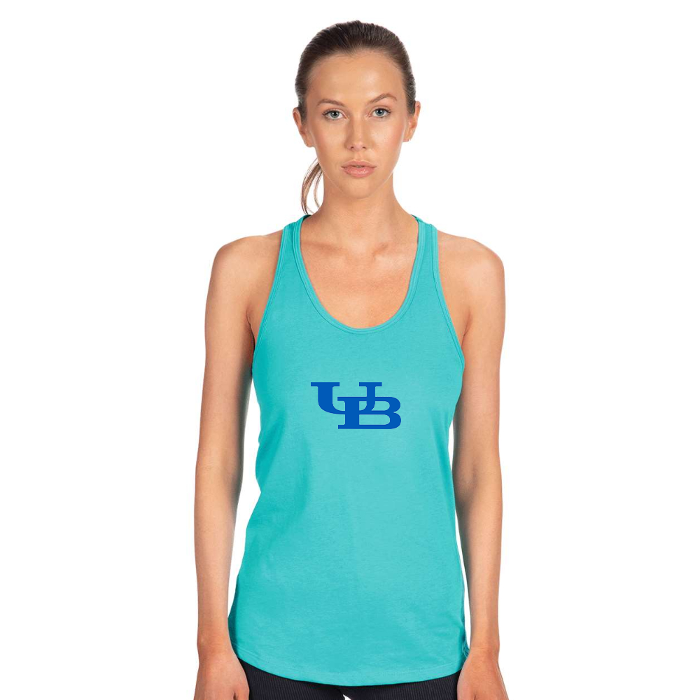Women's  Buffalo Bulls   Next Level Ideal Racerback Tank