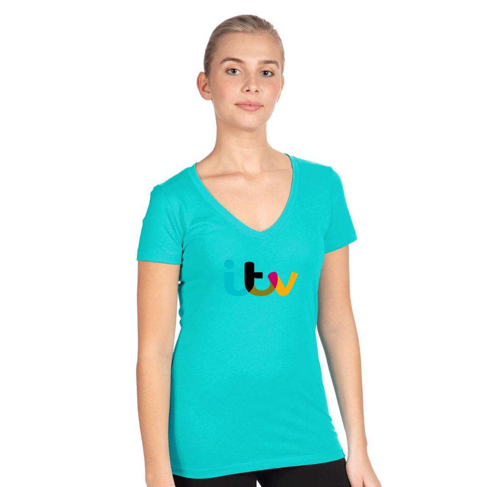 Women's Itv Next Level V-Neck T-Shirt