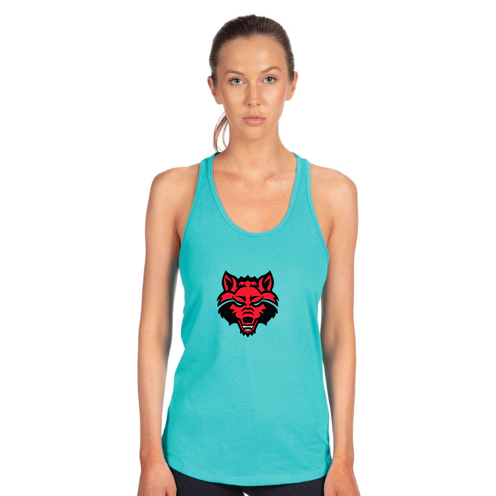 Women's  Arkansas State Red Wolves Next Level Ideal Racerback Tank