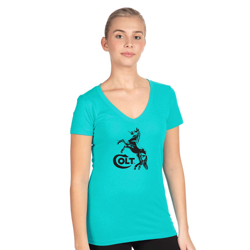 Women's Colt Horse Next Level V-Neck T-Shirt
