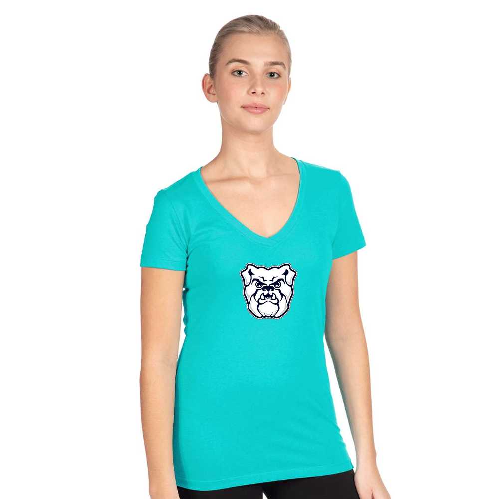 Women's Butler Bulldogs   Next Level V-Neck T-Shirt