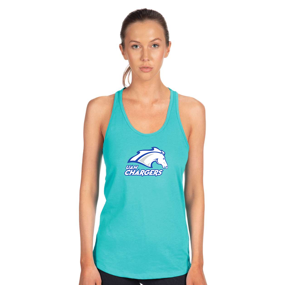 Women's Alabama Huntsville Chargers Next Level Ideal Racerback Tank