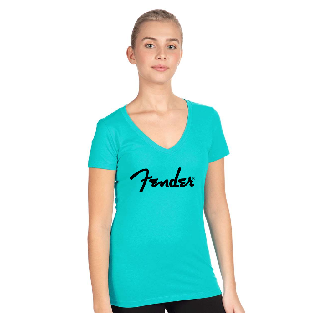 Women's Fender  Next Level V-Neck T-Shirt