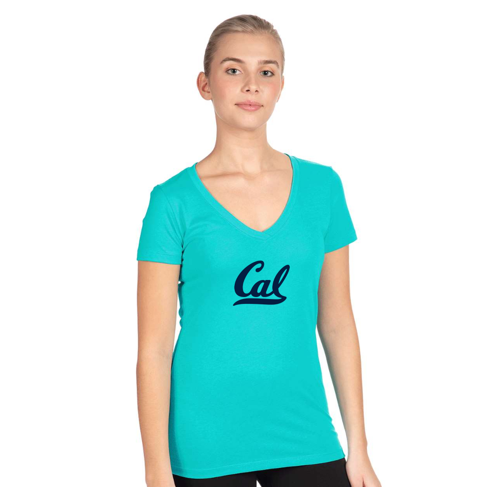 Women's California Golden Bears Next Level V-Neck T-Shirt