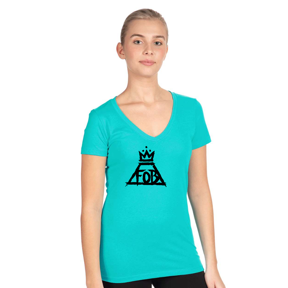 Women's Fall Out Boy Next Level V-Neck T-Shirt