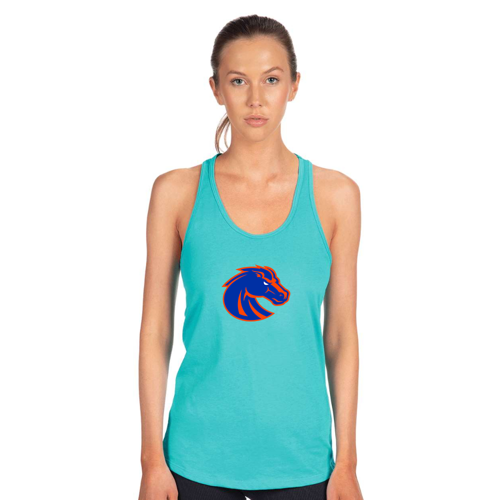 Women's Boise State Broncos  Next Level Ideal Racerback Tank