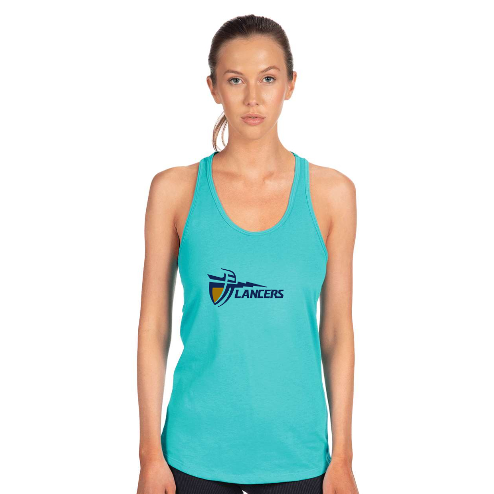 Women's Bucknell Bison Next Level Ideal Racerback Tank