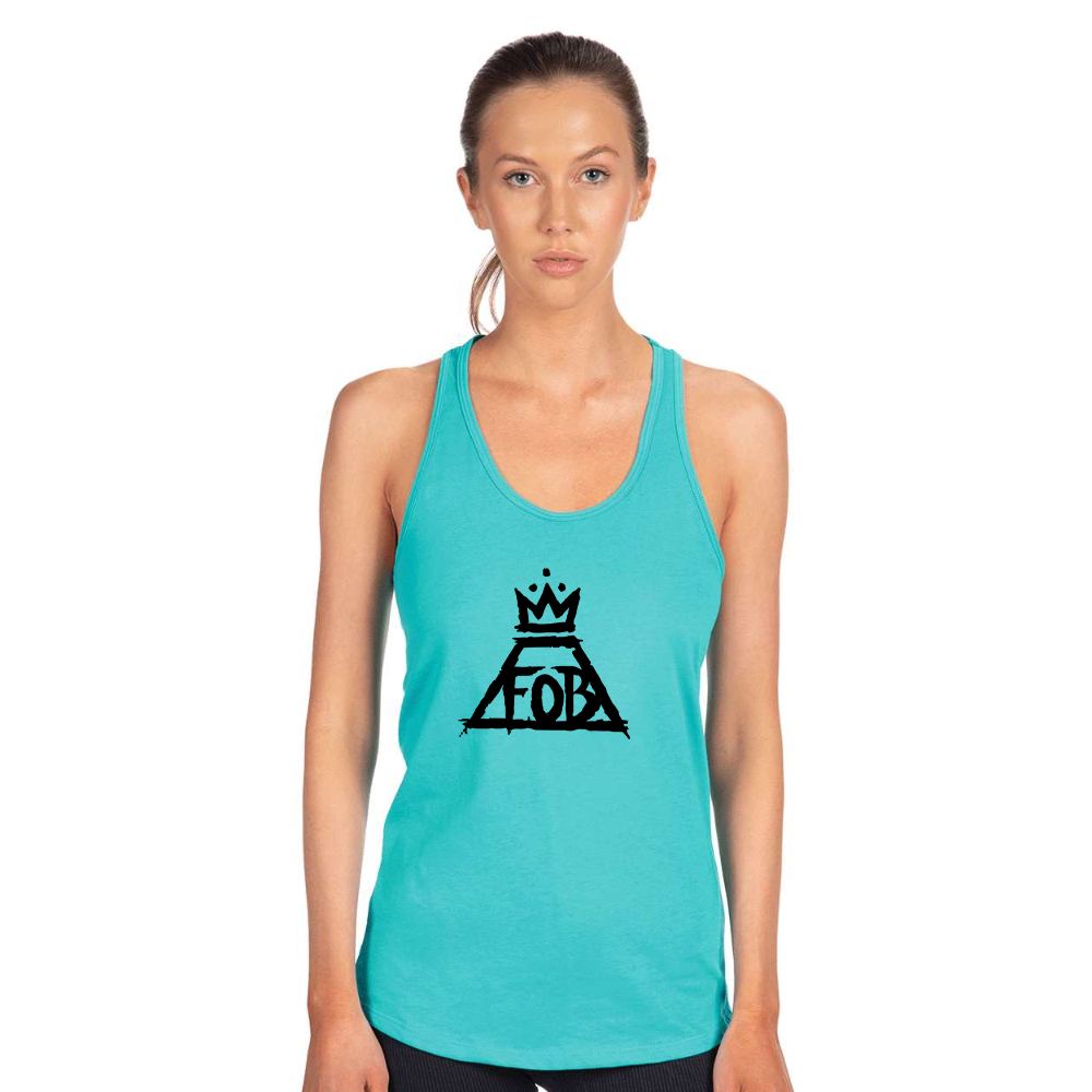 Women's Fall Out Boy Next Level Ideal Racerback Tank