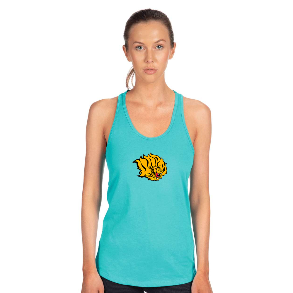 Women's  Arkansas PB Golden Lions Next Level Ideal Racerback Tank