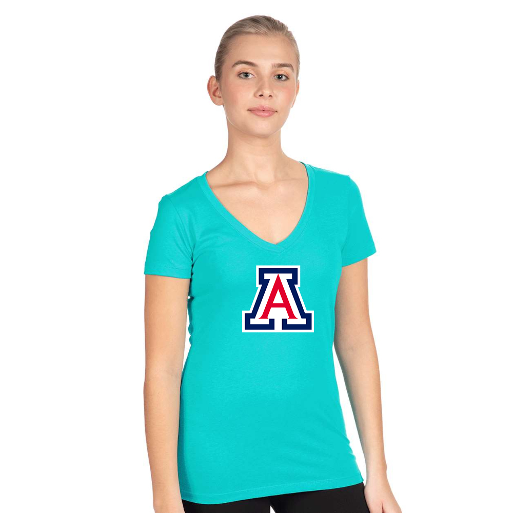 Women's   Arizona Wildcats  Next Level V-Neck T-Shirt