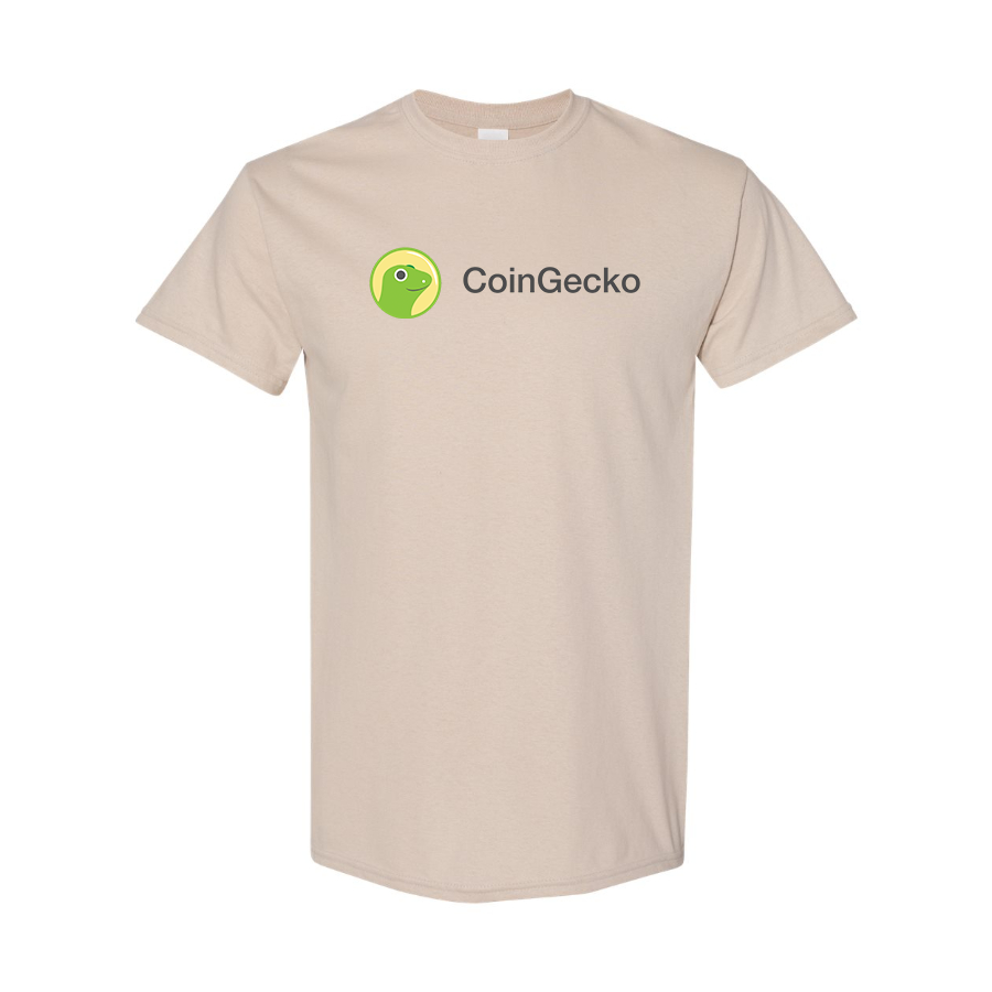 Men's CoinGecko  Logo Cotton T-Shirt